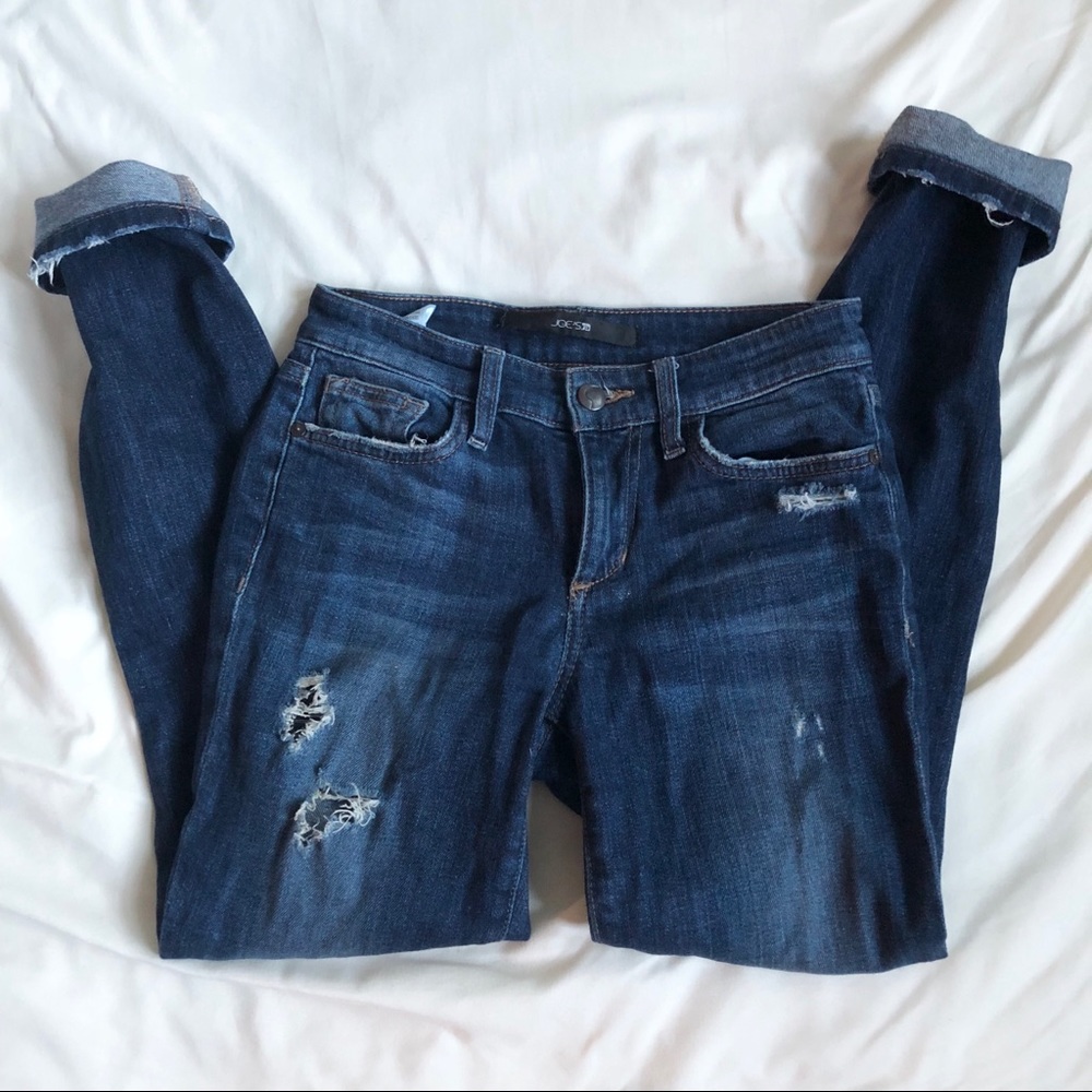 Joe’s Jeans Ankle Skinny Ripped